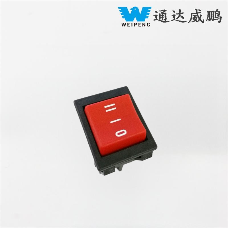 6-pinsko 3-pozicijsko dvojno ponastavitev 16A visokotokovno stikalo