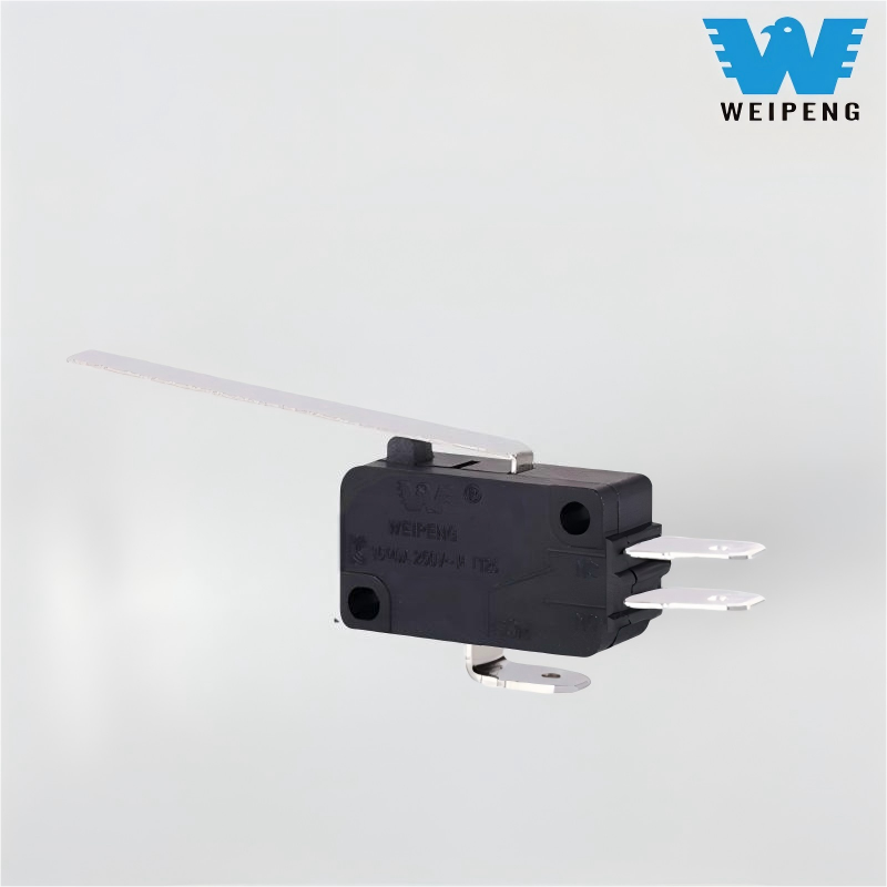 Mikro stikalo, odporno na visoke temperature, za motor mešalnika z dolgim ​​ročajem