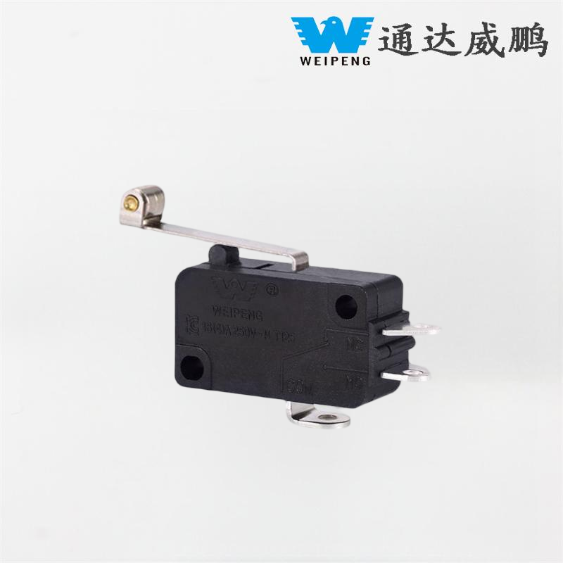 Stikalo z gumbom za omejitev hoda ročice/brez ročice