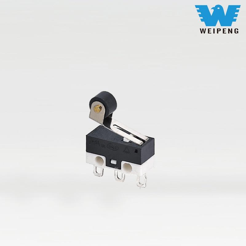 Stikalo za klik miške z mikro stojalom z ravnimi in upognjenimi zatiči