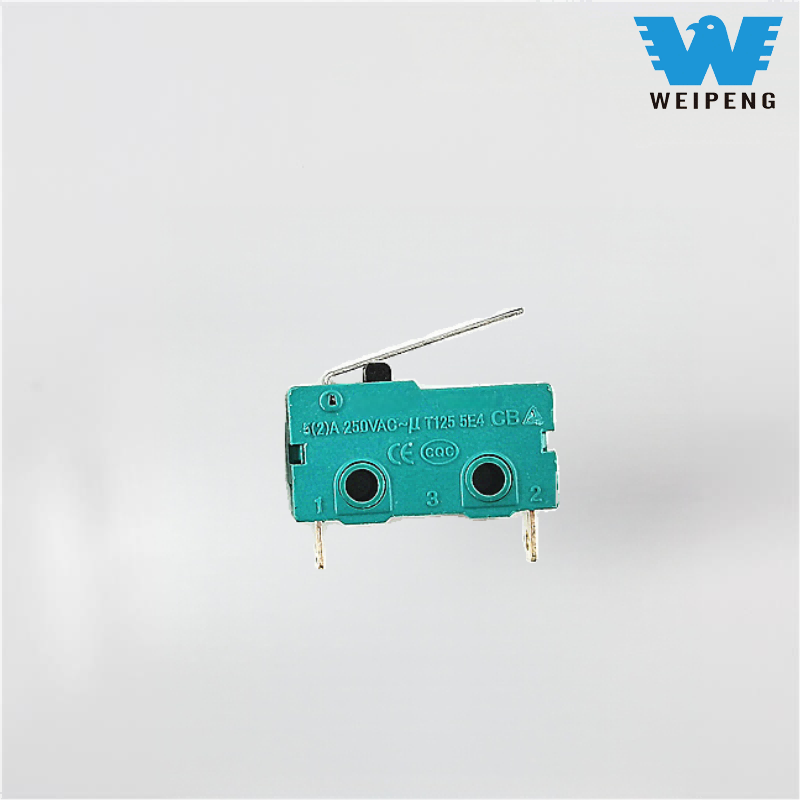 Dvokrako/trikrako 5A mikro stikalo z valjčkom