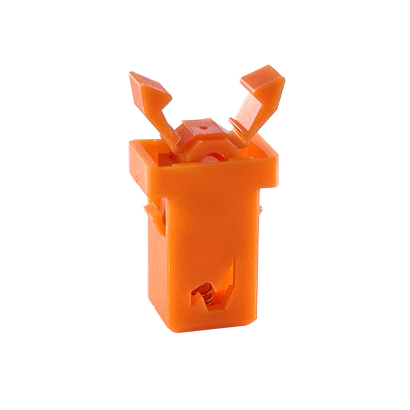 Škatla za zobotrebce Zapah Škatla za robčke Oranžno potisno stikalo