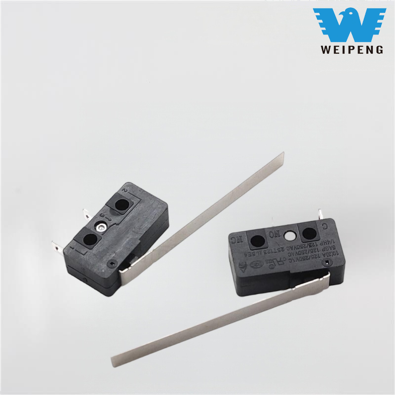 Končno stikalo za vožnjo z upognjeno ročico/ročajem/bakrenim valjem